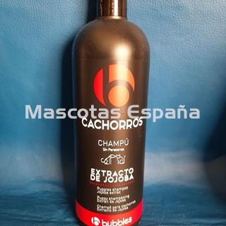 BUBBLES Champú Cachorros (Extracto de Jojoba) 1L - Imagen 1